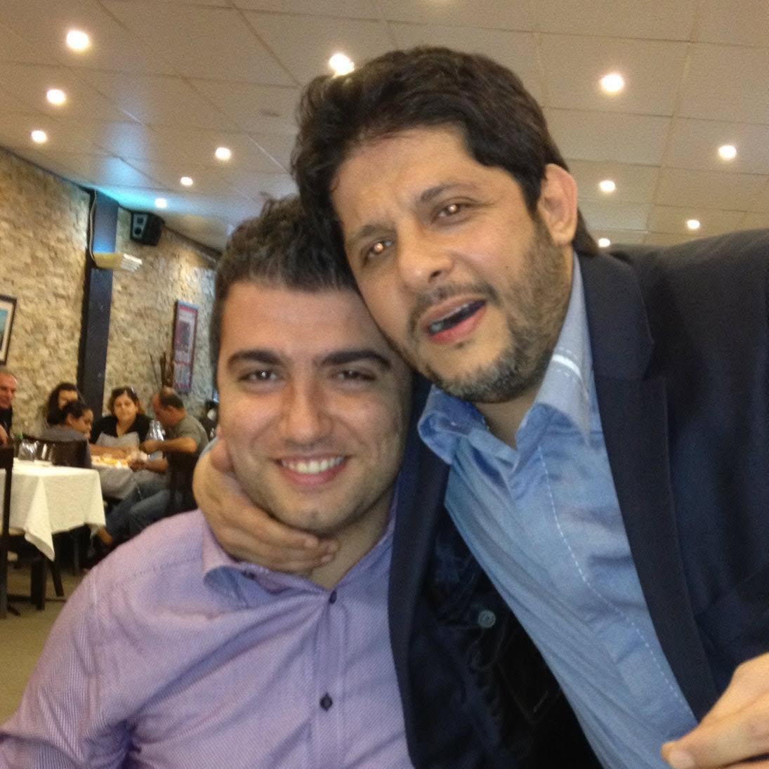 Alex Yazbeck with Mouin Shreif
