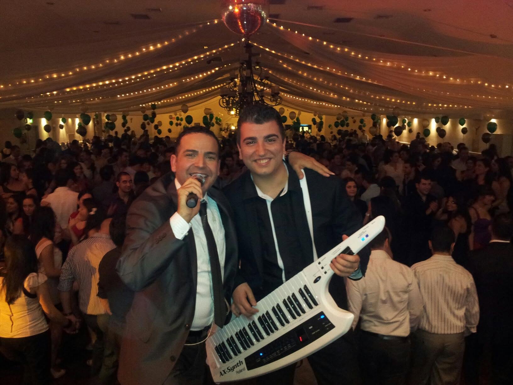 Performing with Ghazi