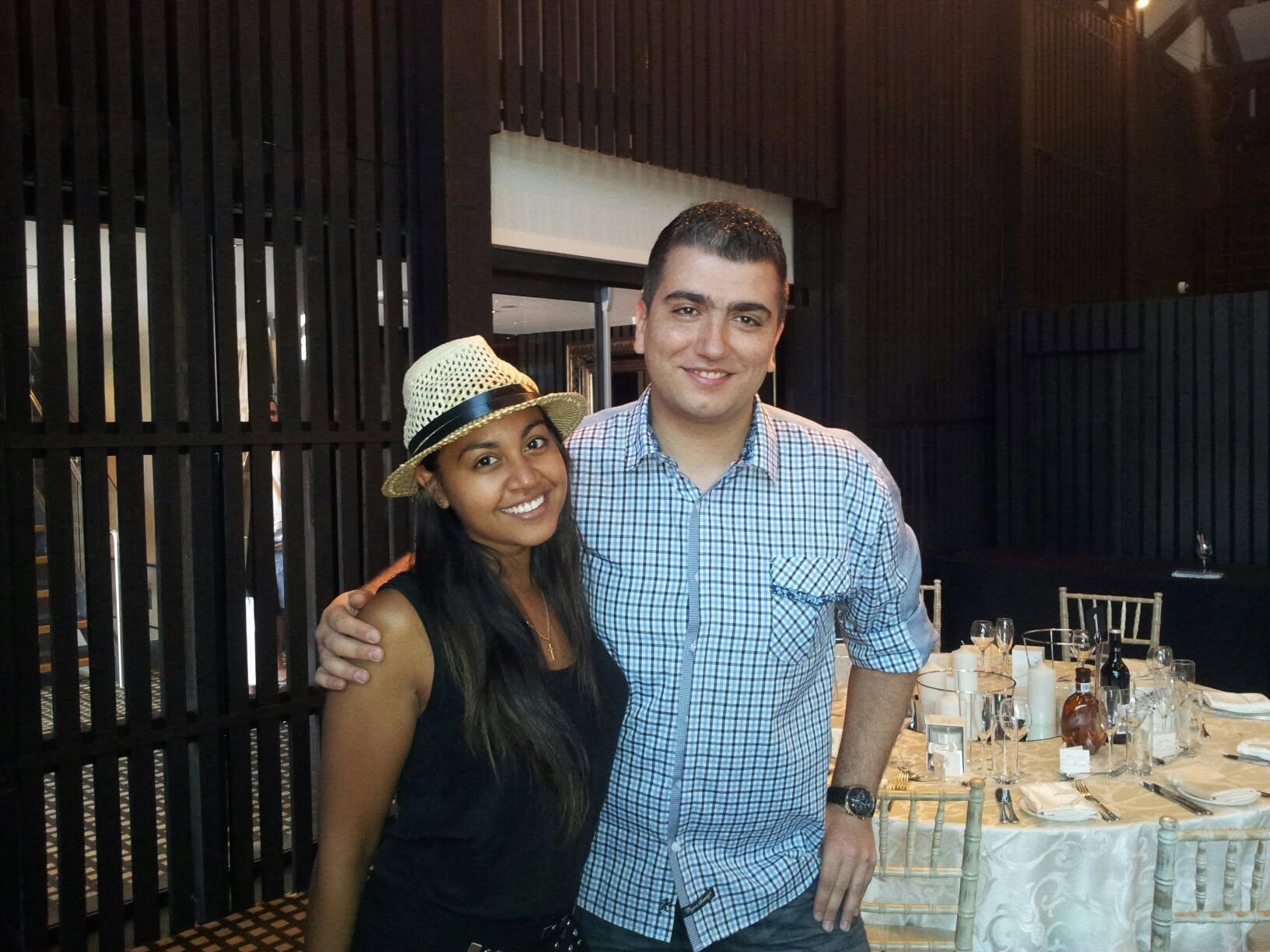 Alex Yazbeck with Jessica Mauboy